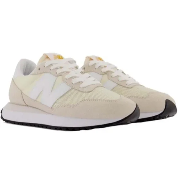 New Balance 237 Sneakers Shoes WS237FC Calm Taupe White Logo Men's Size 10.5 NIB - Picture 3 of 5